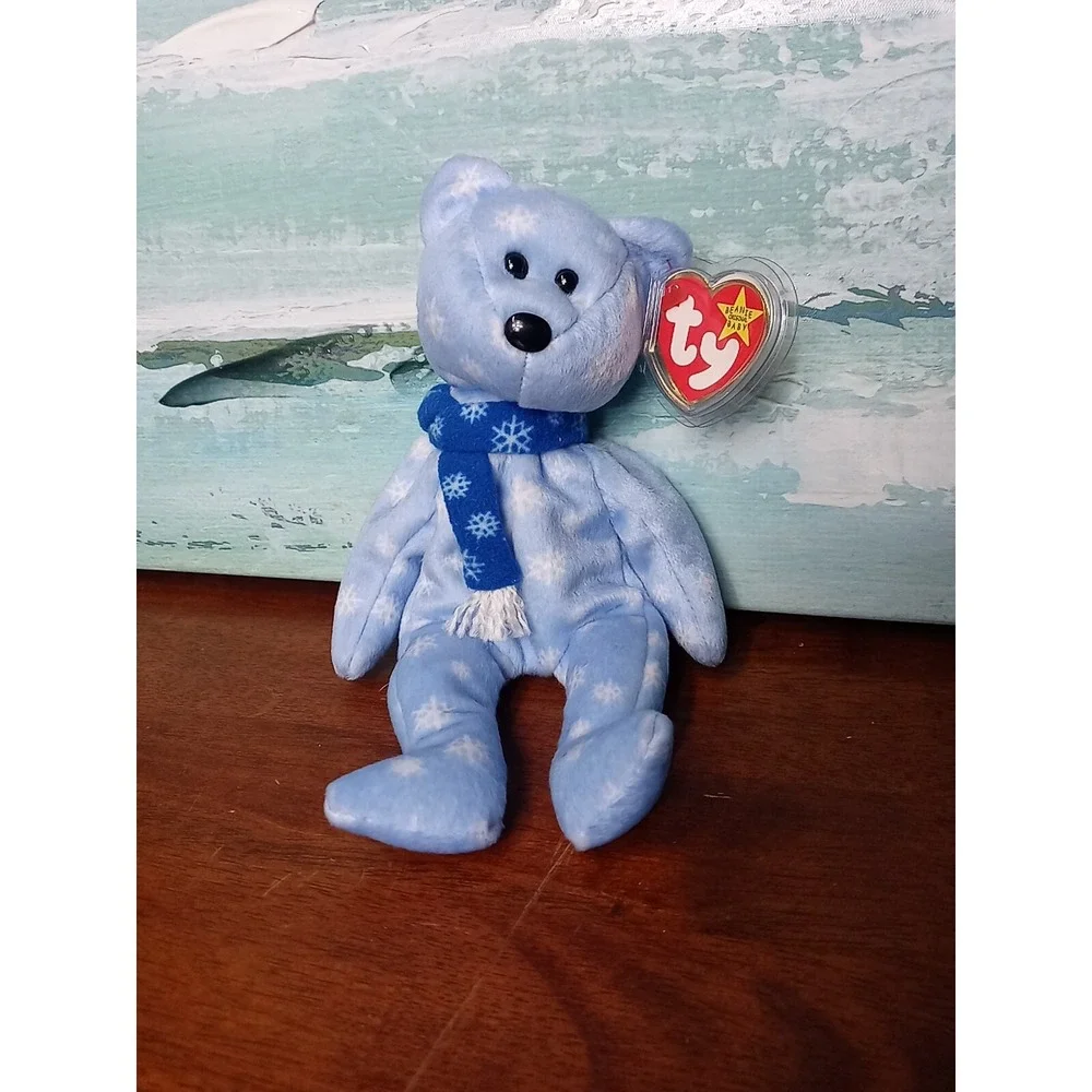 Ty Beanie Baby - 1999 Holiday Teddy Bear Christmas‎ Bear Plush